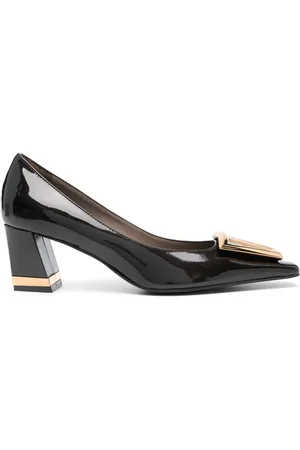 ROBERTO FESTA 50mm leather pumps