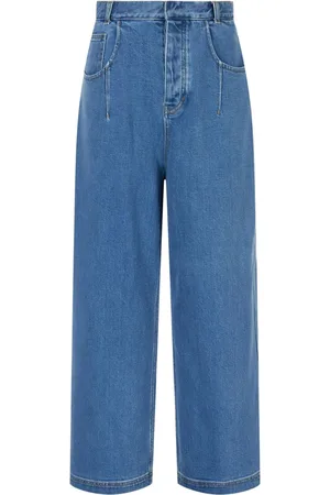 Studio Tomboy Patch-pocket jeans
