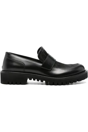 VALENTINO GARAVANI Toile Iconographe loafers