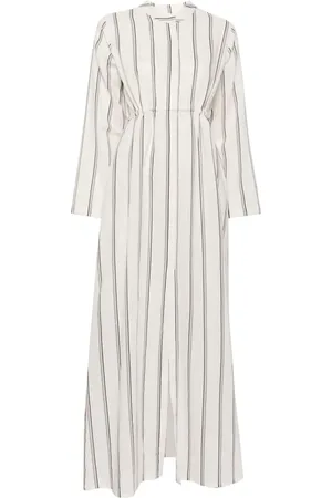 Bambah Black Striped Tie String Kaftan