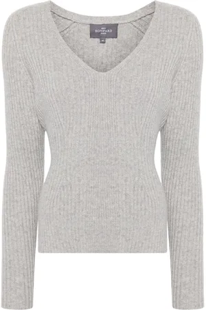 ERIC BOMPARD V-neck ribbed sweater