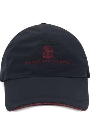 Brunello Cucinelli Logo-embroidered cap