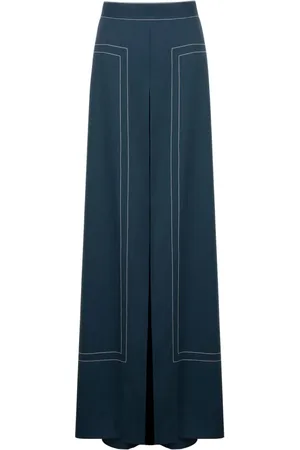PORTS 1961 Contrast-stitching trousers