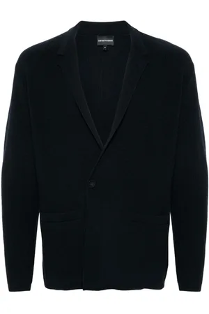 Emporio Armani Double-breasted knitted cardigan