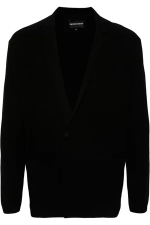 Emporio Armani Double-breasted knitted cardigan