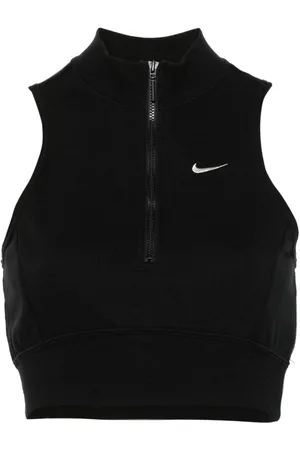 Nike Half-zip cropped top