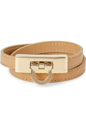 Salvatore Ferragamo Gancini double twist bracelet