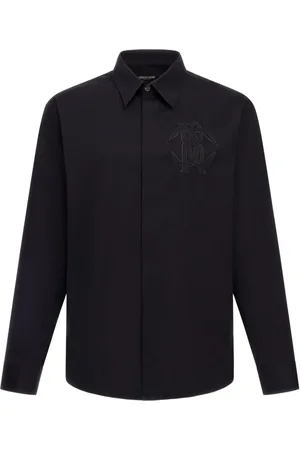 Roberto Cavalli Embroidered-logo shirt