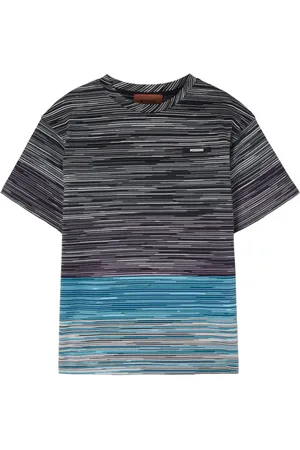 Missoni Logo-patch slub T-shirt