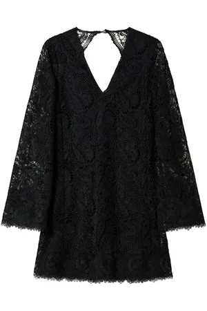 Twin-Set Macramé lace mini dress