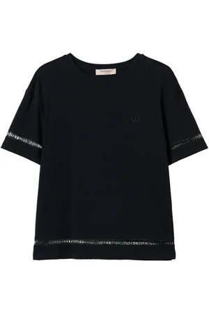 Twin-Set Logo-embroidered T-shirt