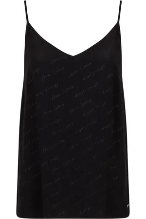 Armani Exchange Monogram-pattern tank top