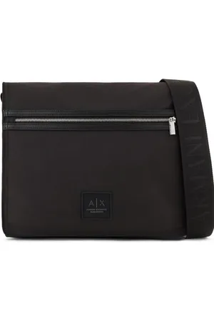 Armani Exchange Logo-patch shoulder bag