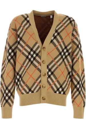 Burberry Vintage Check wool-blend cardigan