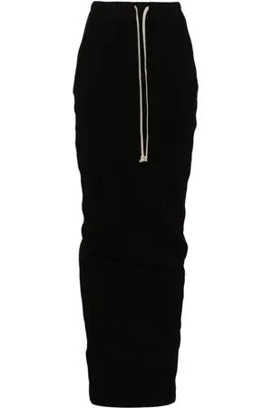 Rick Owens Pull On Pillar maxi skirt