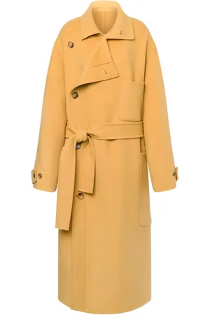 Serafini Double-breasted wool coat