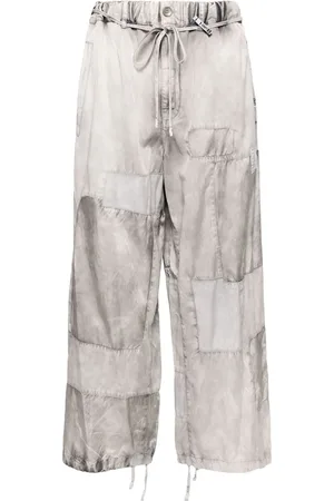 Maison Mihara Yasuhiro Repair satin pants
