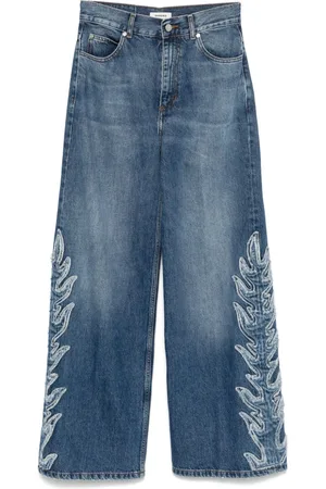 Sandro Embroidered jeans