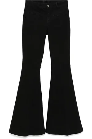 Liu Jo Rhinestone embellished flared jeans