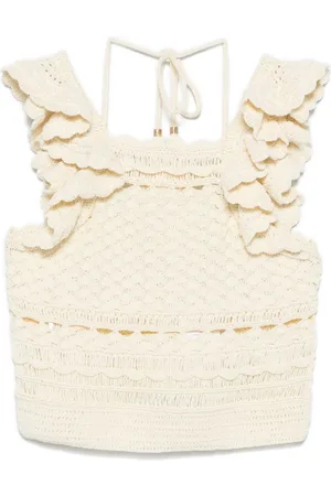 ZIMMERMANN Waverly crochet top