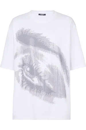 Balmain Eye Embroidered T-shirt