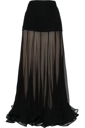 ZIMMERMANN Illustration maxi skirt