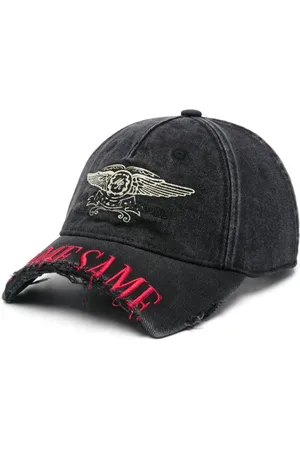 MARTINE ROSE Cut-peak baseball cap