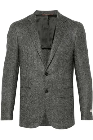 CANALI Herringbone blazer