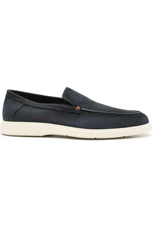 santoni Perforated loafers