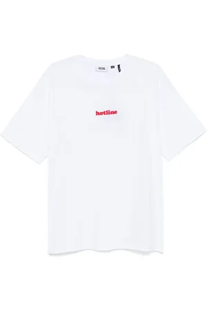 GCDS Embroidered-motif T-shirt