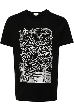 Alexander McQueen Logo-print short-sleeved T-shirt