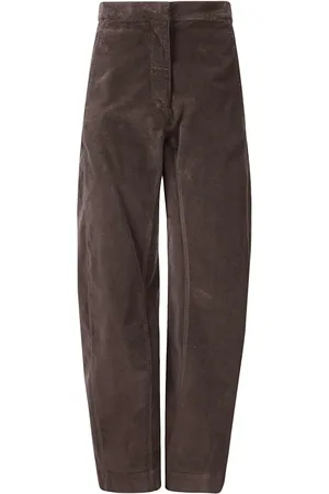 STEFANO MORTARI Stretch-cotton tapered trousers