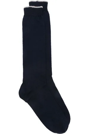 ELEVENTY Ribbed-knit socks