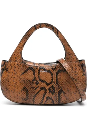 COPERNI Micro snake-print bag