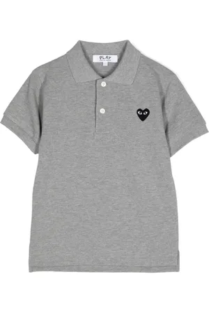 Comme des Garçons Embroidered polo shirt