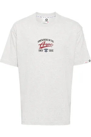 A Bathing Ape Moonface logo universe T-shirt