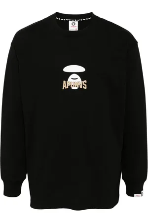 A Bathing Ape Moonface basic long sleeve tee