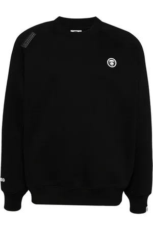 A Bathing Ape Logo patch sweatshirts