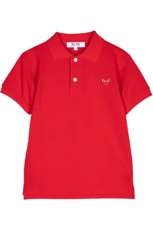 Comme des Garçons Embroidered polo shirt