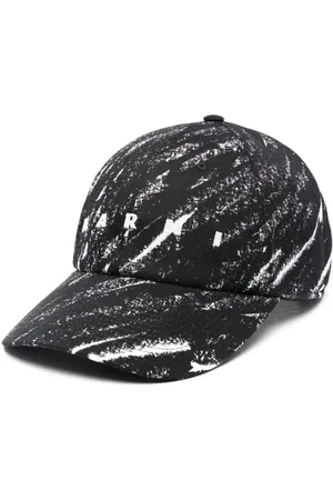 Marni Crayon-print cap