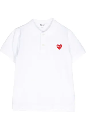 Comme des Garçons Embroidered polo shirt