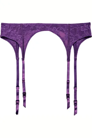 FLEUR DU MAL Le Stretch lace garter belt