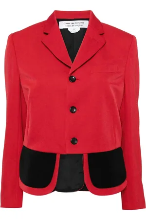 Comme des Garçons Asymmetric button-up blazer