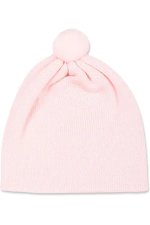 LITTLE BEAR Pompom-detail beanie