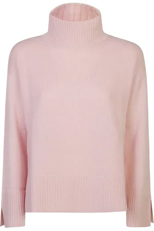 LE TRICOT PERUGIA Slit-cuff turtle neck
