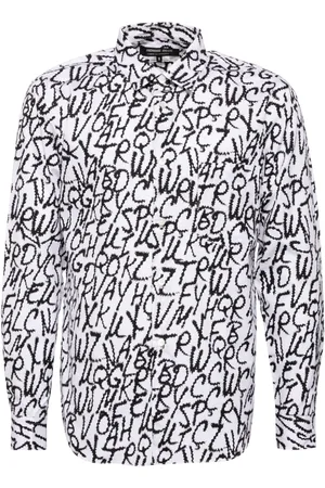 Comme des Garçons All-over-graphic-printed shirt