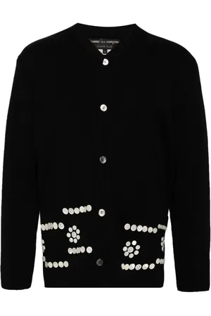 Comme des Garçons Buttoned V-neck cardigan