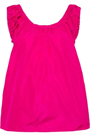 Molly Goddard Gathered taffeta vest