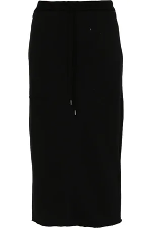 Nº21 Jersey midi skirt