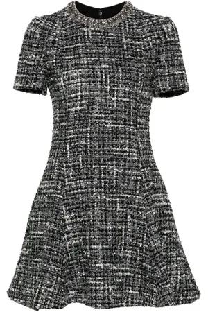 VALENTINO GARAVANI Crystal-embellished mini dress